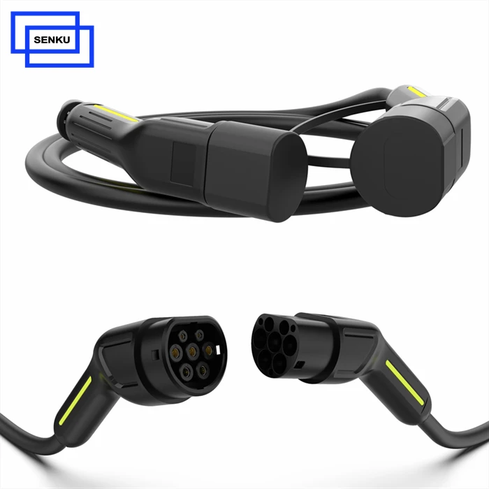 11KW Cineál 2 Go Cineál 2 Cábla Muirir Ev